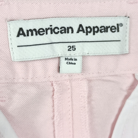 NWT American Apparel The Oxford Prep Short in Blush - Picture 6 of 7